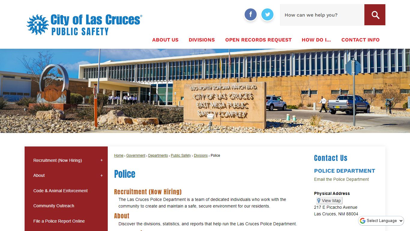 Police | Las Cruces, NM